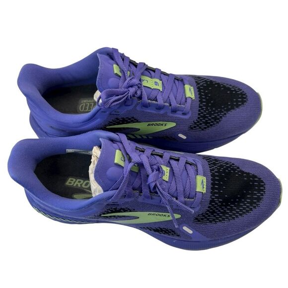 Brooks Launch GTS 9 Womens 7.5 B Purple Running Shoes Athletic 1203741B525 - Picture 2 of 15